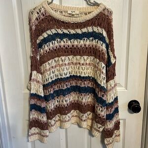Women’s Woven Sweater